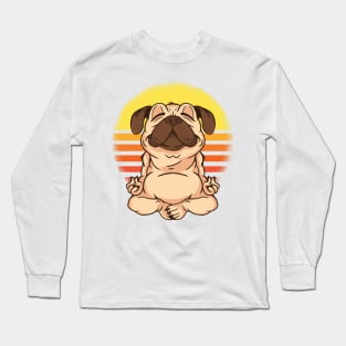 Dog Yoga Long Sleeve T-Shirt